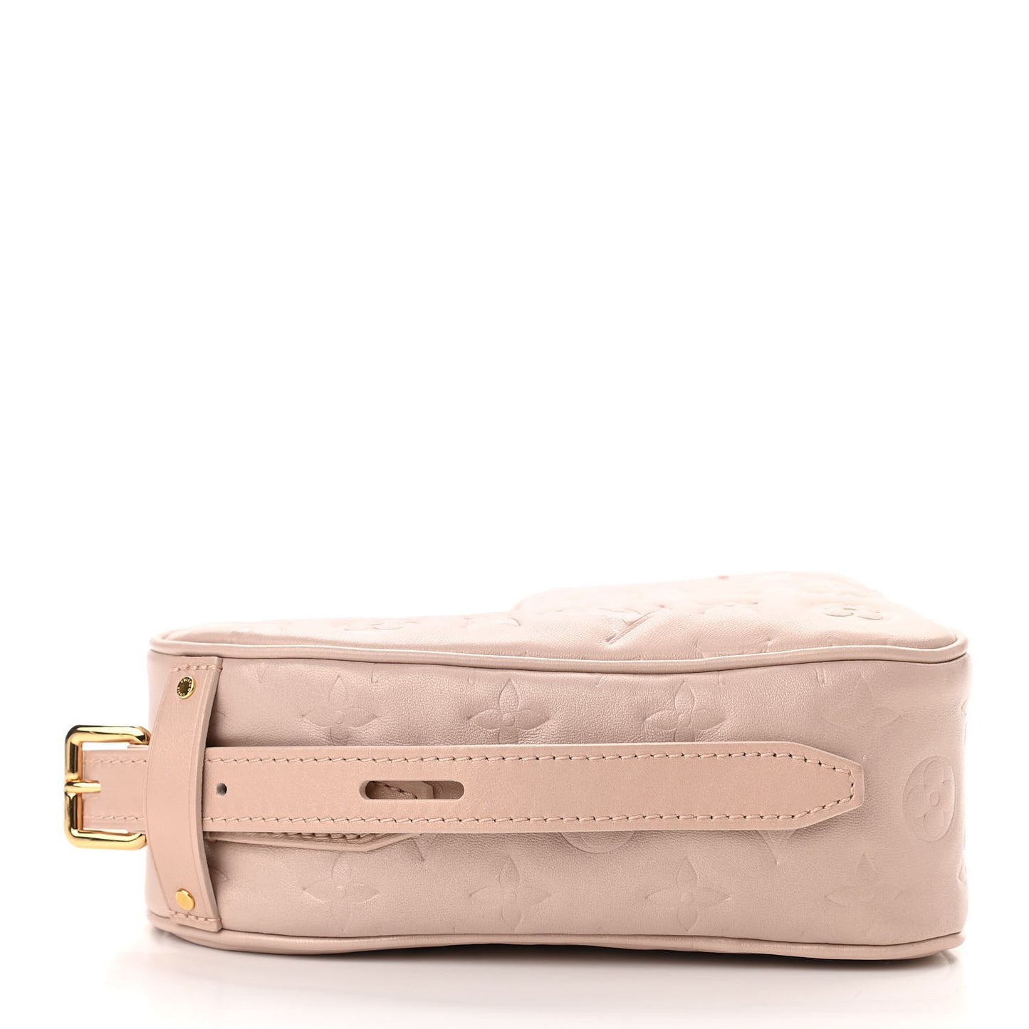 Lambskin Embossed Monogram Fall In Love Sac Coeur Light Pink
