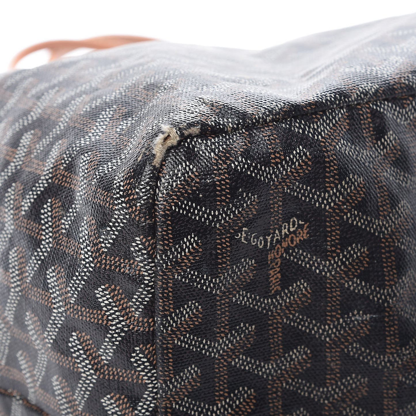 Goyardine Saint Louis GM Black Gold
