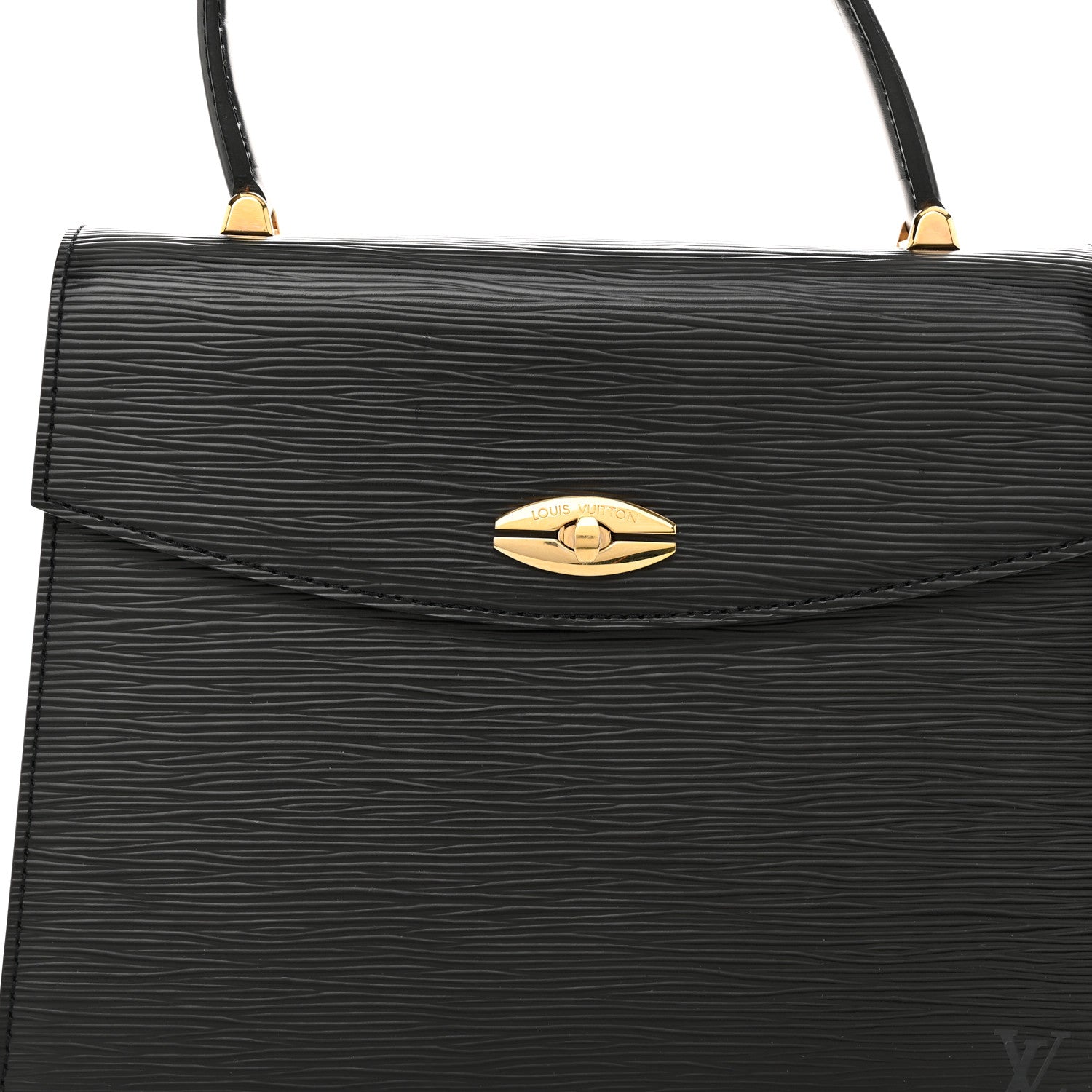 Louis Vuitton Epi Malesherbes Black 7 of 9