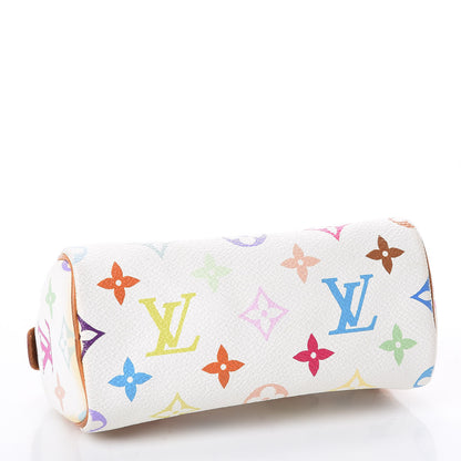 Louis Vuitton Monogram Multicolor Mini Sac HL Speedy White 3 of 10