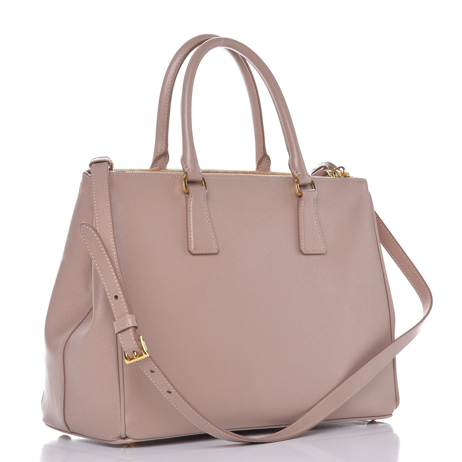 Prada Saffiano Medium Galleria Double Zip Tote Cammeo 4 of 14