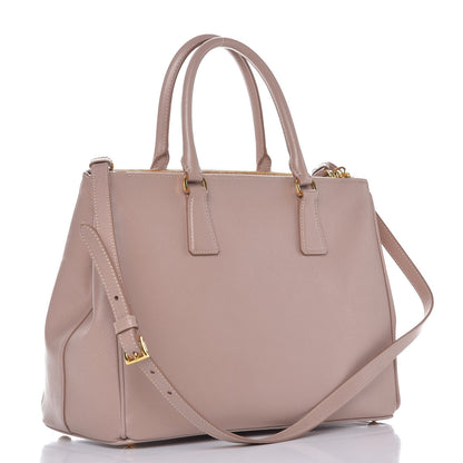 Prada Saffiano Medium Galleria Double Zip Tote Cammeo 4 of 14