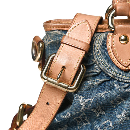 Louis Vuitton Denim Neo Cabby MM Blue 11 of 17