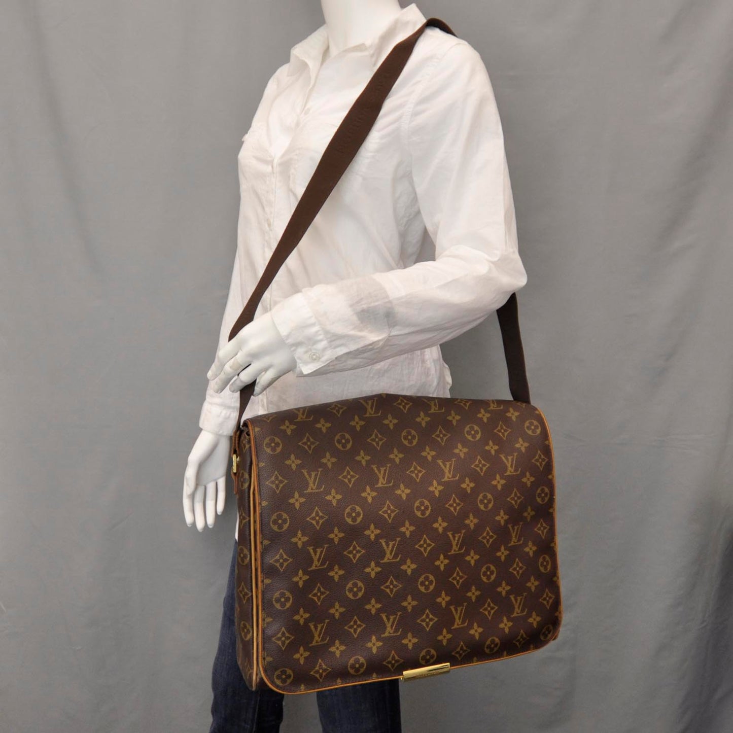 Monogram Abbesses Messenger Bag