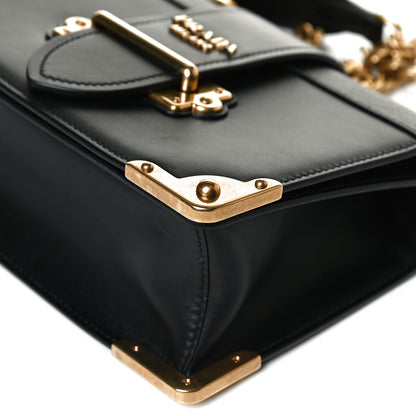 Prada City Calf Saffiano Cahier Bag Black 10 of 14