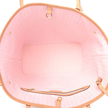 Louis Vuitton Monogram Giant By The Pool Neverfull MM Light Pink 5 of 8