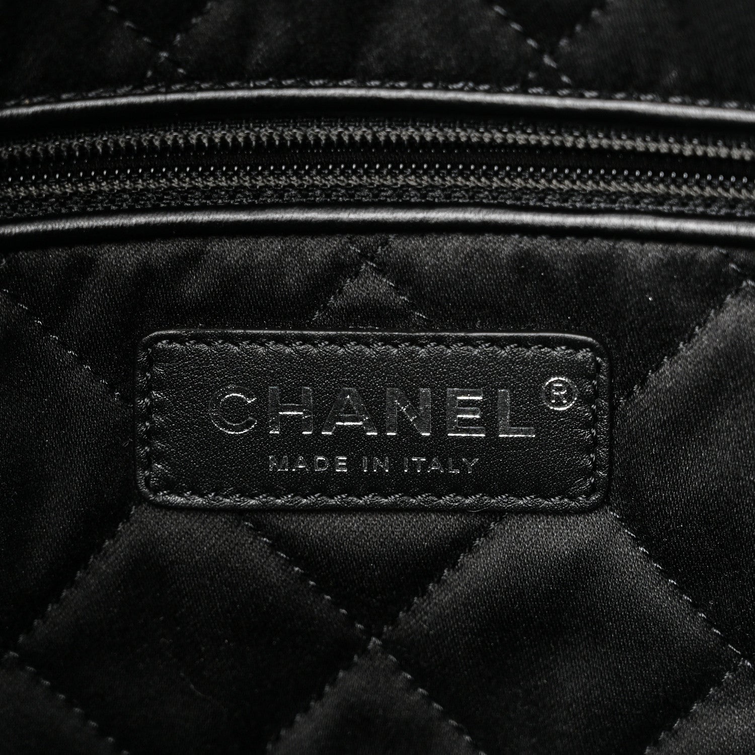 Chanel Shiny Calfskin Quilted Chanel 22 So Black 7 of 12