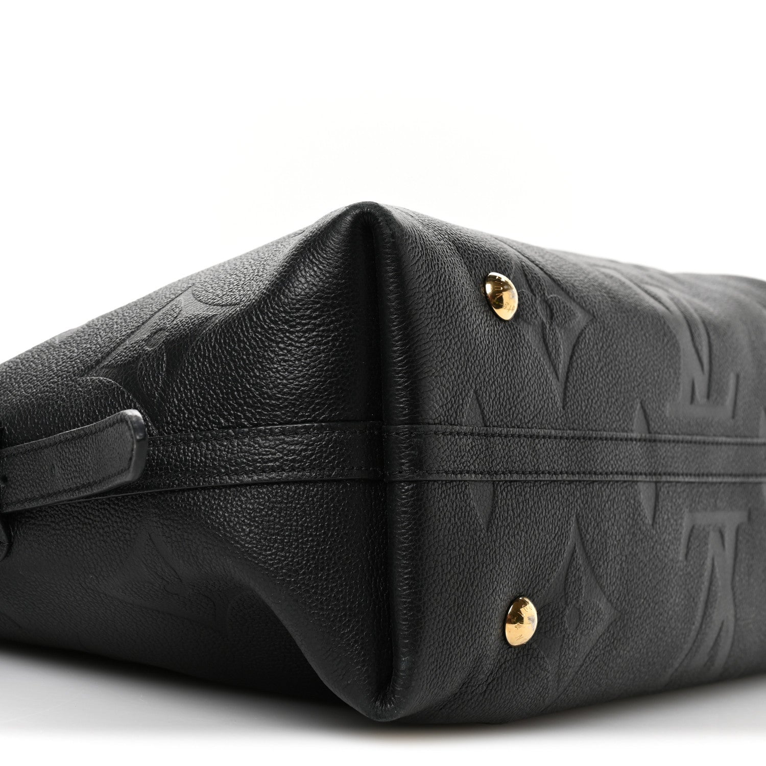 Louis Vuitton Empreinte Monogram Giant CarryAll MM Black 9 of 10