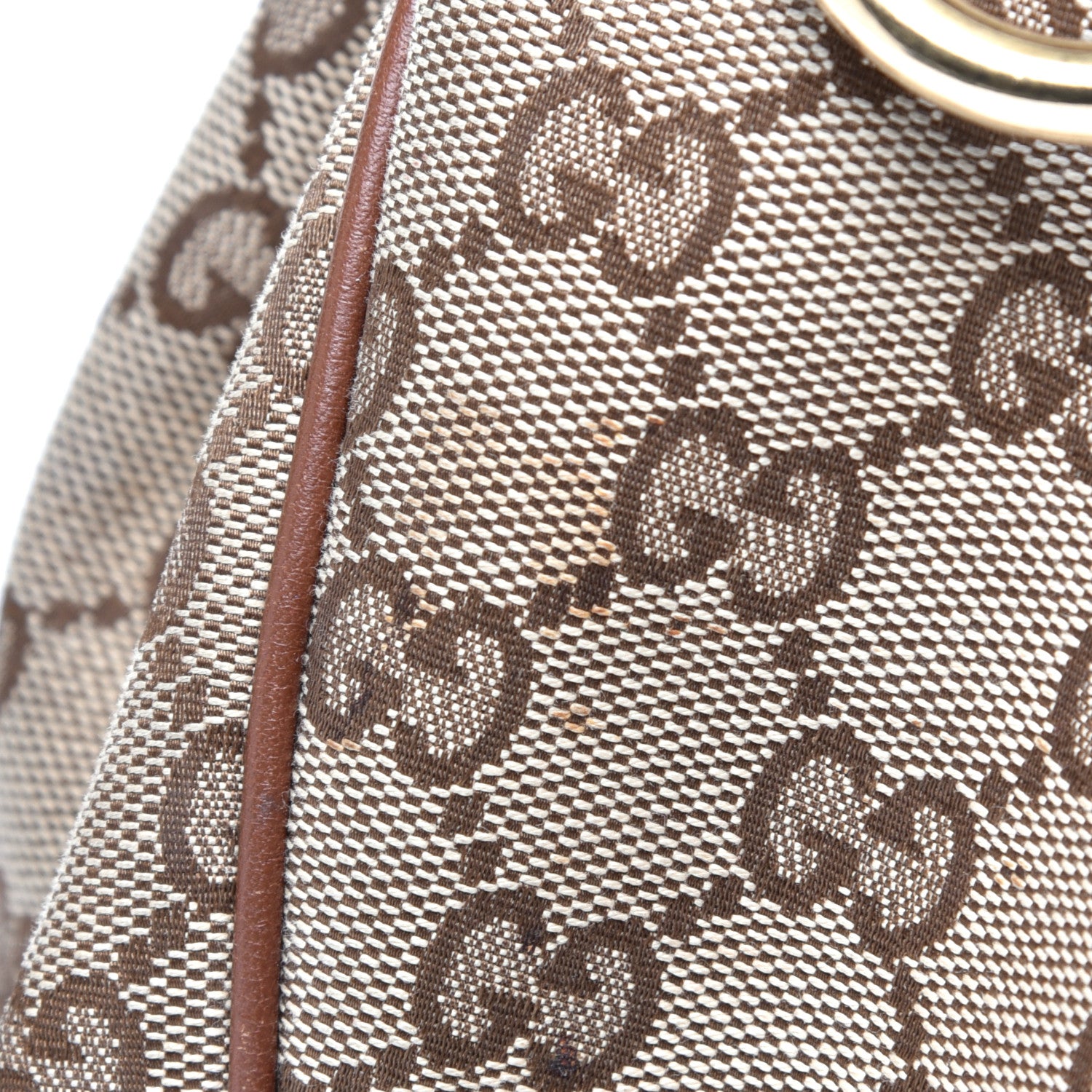 Gucci Monogram Medium Sukey Tote Brown 10 of 11