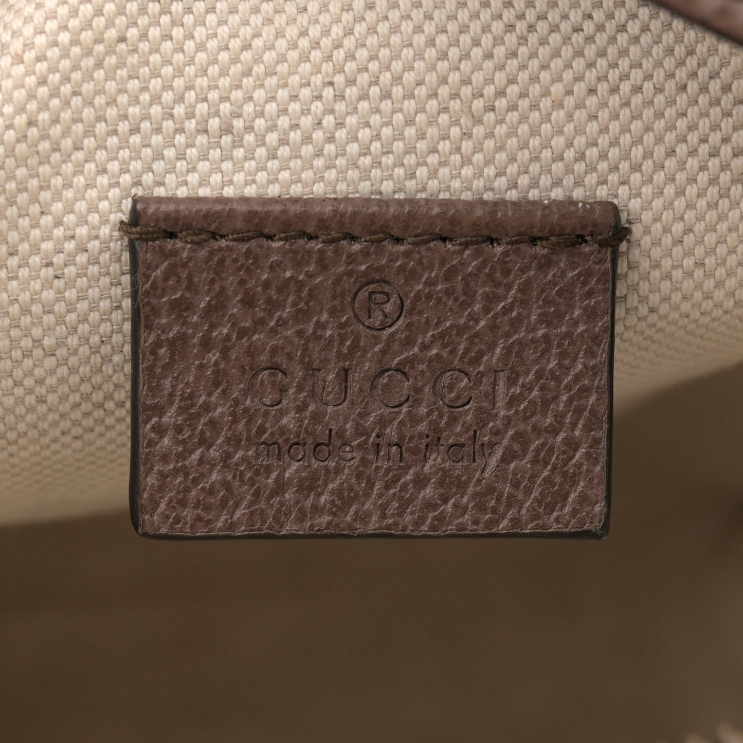 GG Supreme Monogram Web Mini Ophidia Messenger Brown
