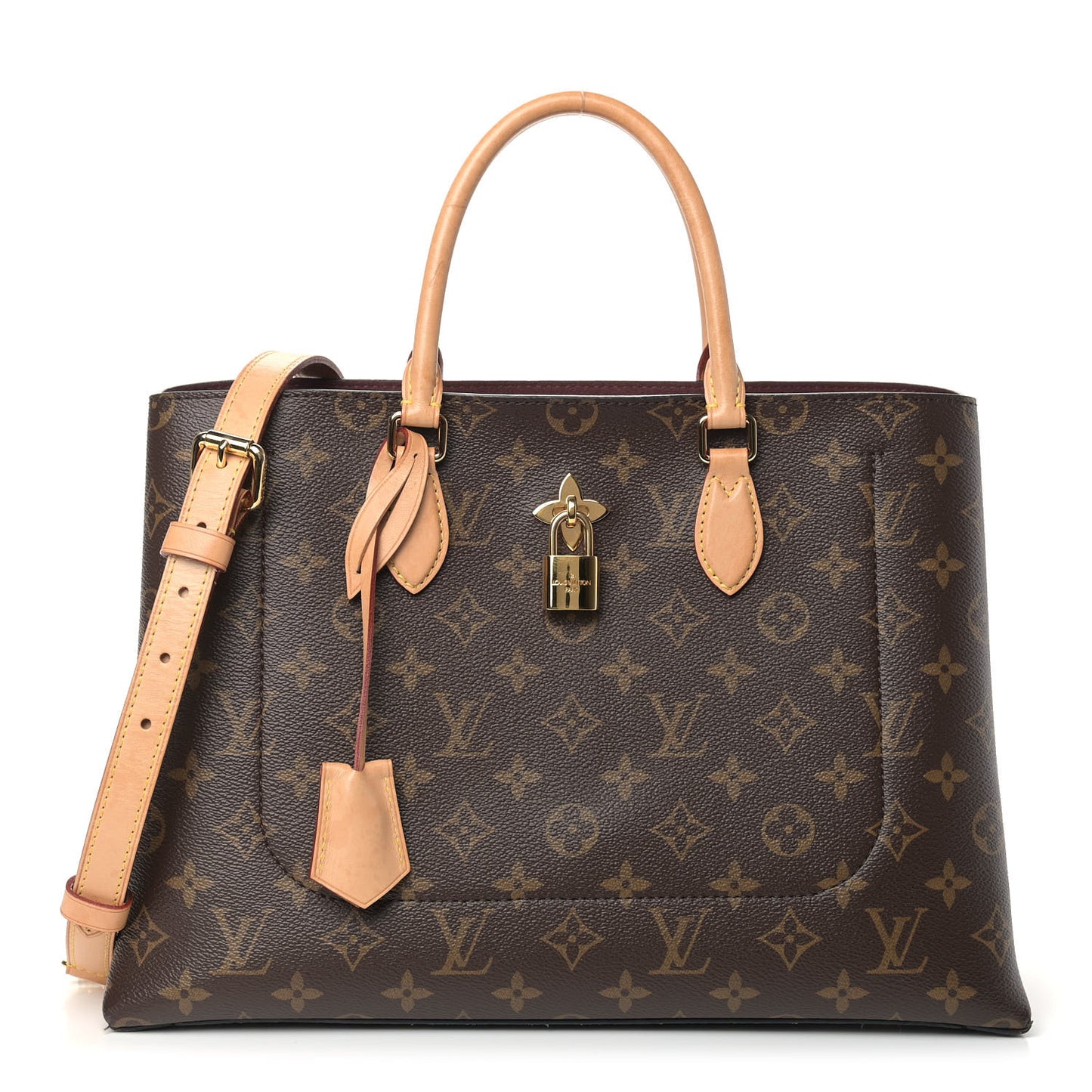 Monogram Flower Tote