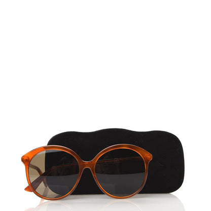 Gucci Acetate GG Sunglasses GG0257S Havana 8 of 8