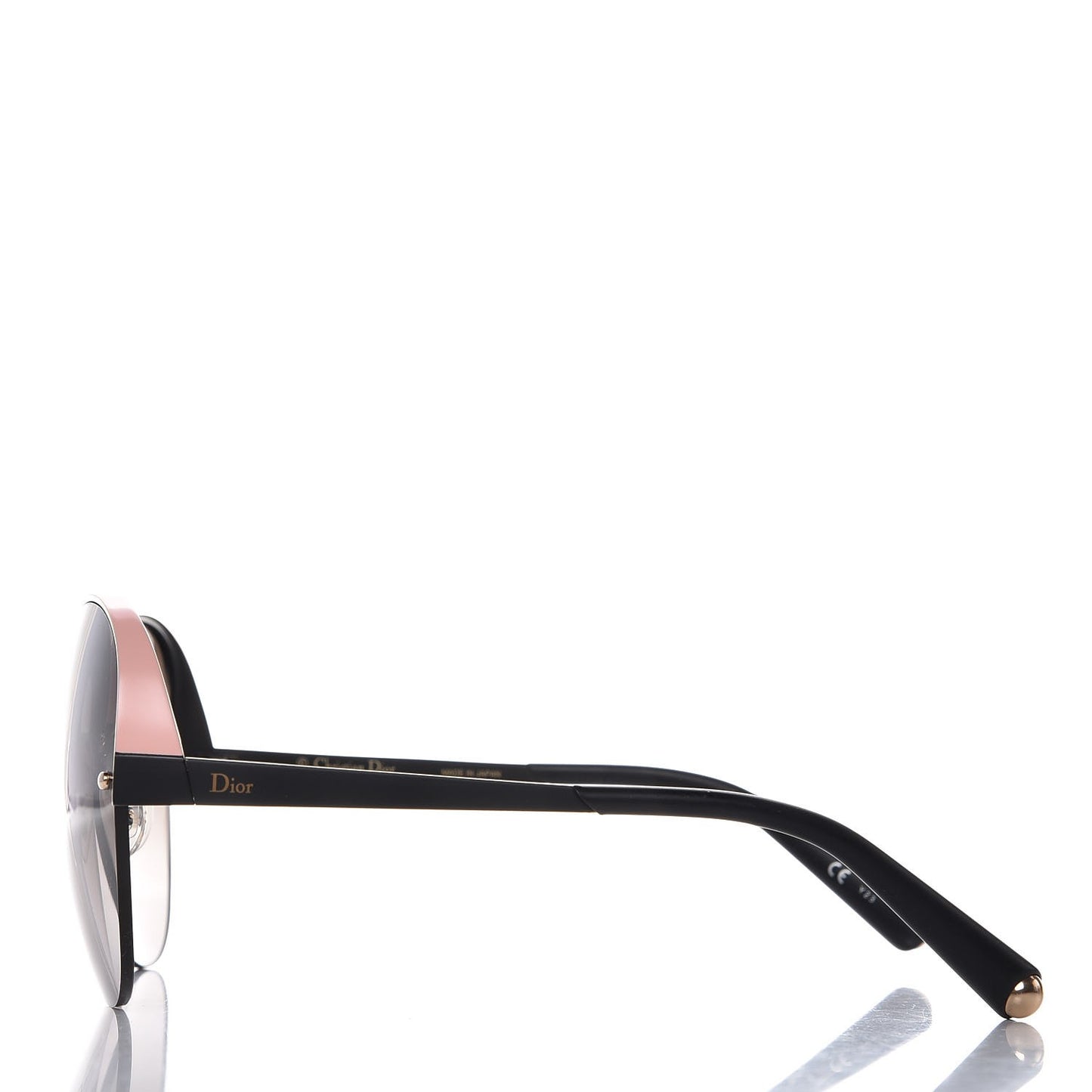 Diorsuperbe 003HA Oval Sunglasses Black