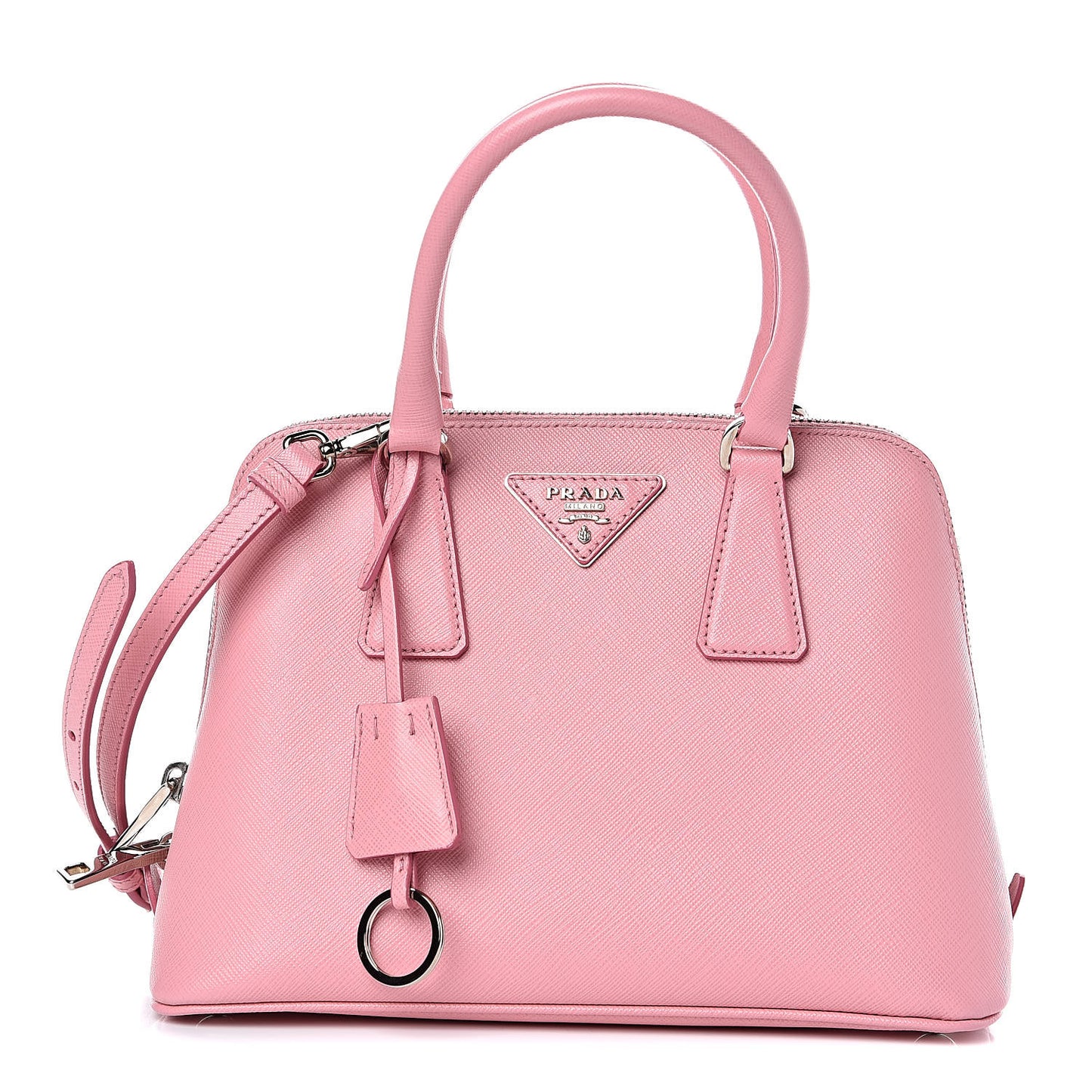 Saffiano Lux Mini Promenade Tote Petalo