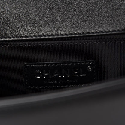 Chanel Calfskin Quilted Small Boy Flap Black 9 of 12