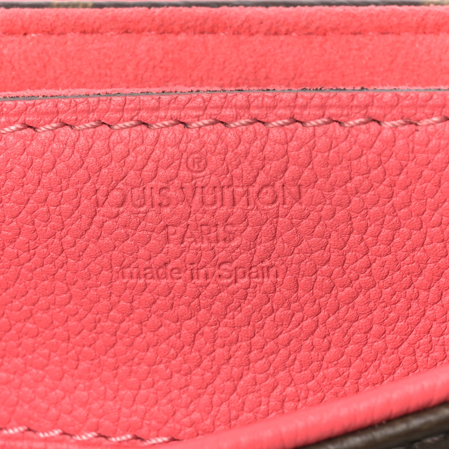Louis Vuitton Monogram Pallas Chain Rose Litchi 6 of 8