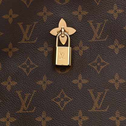 Louis Vuitton Monogram Flower Hobo Black 13 of 24