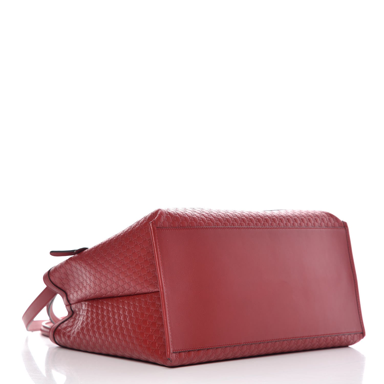 Gucci Soft Microguccissima Large Tote Red 4 of 9