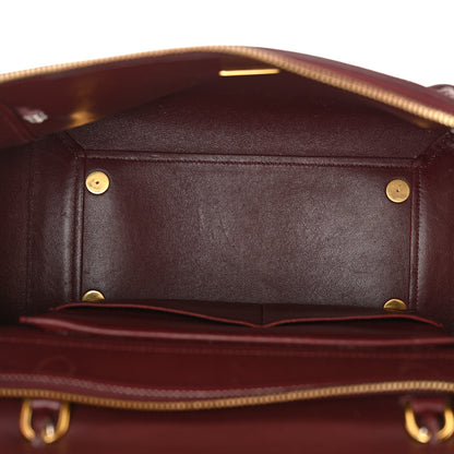 Celine Natural Calfskin Mini Belt Bag Burgundy 5 of 14