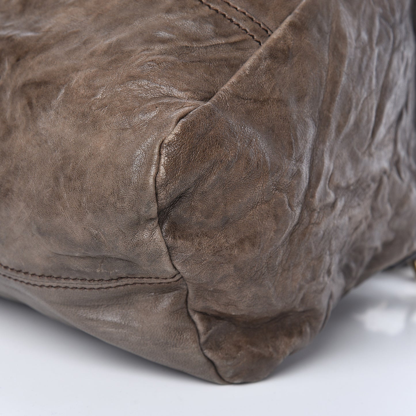 Tumbled Sheepskin Medium Pandora Charcoal