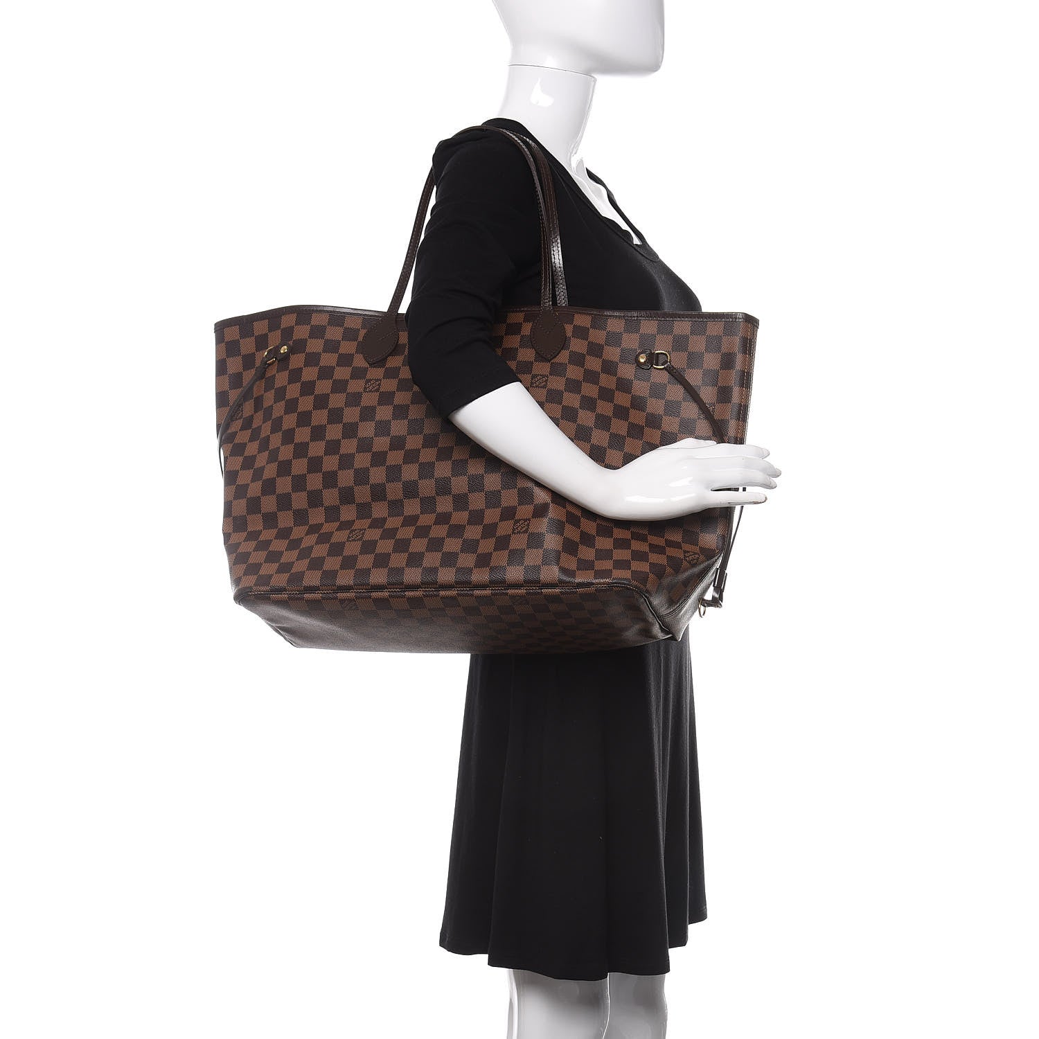 Louis Vuitton Damier Ebene Neo Neverfull GM 2 of 10