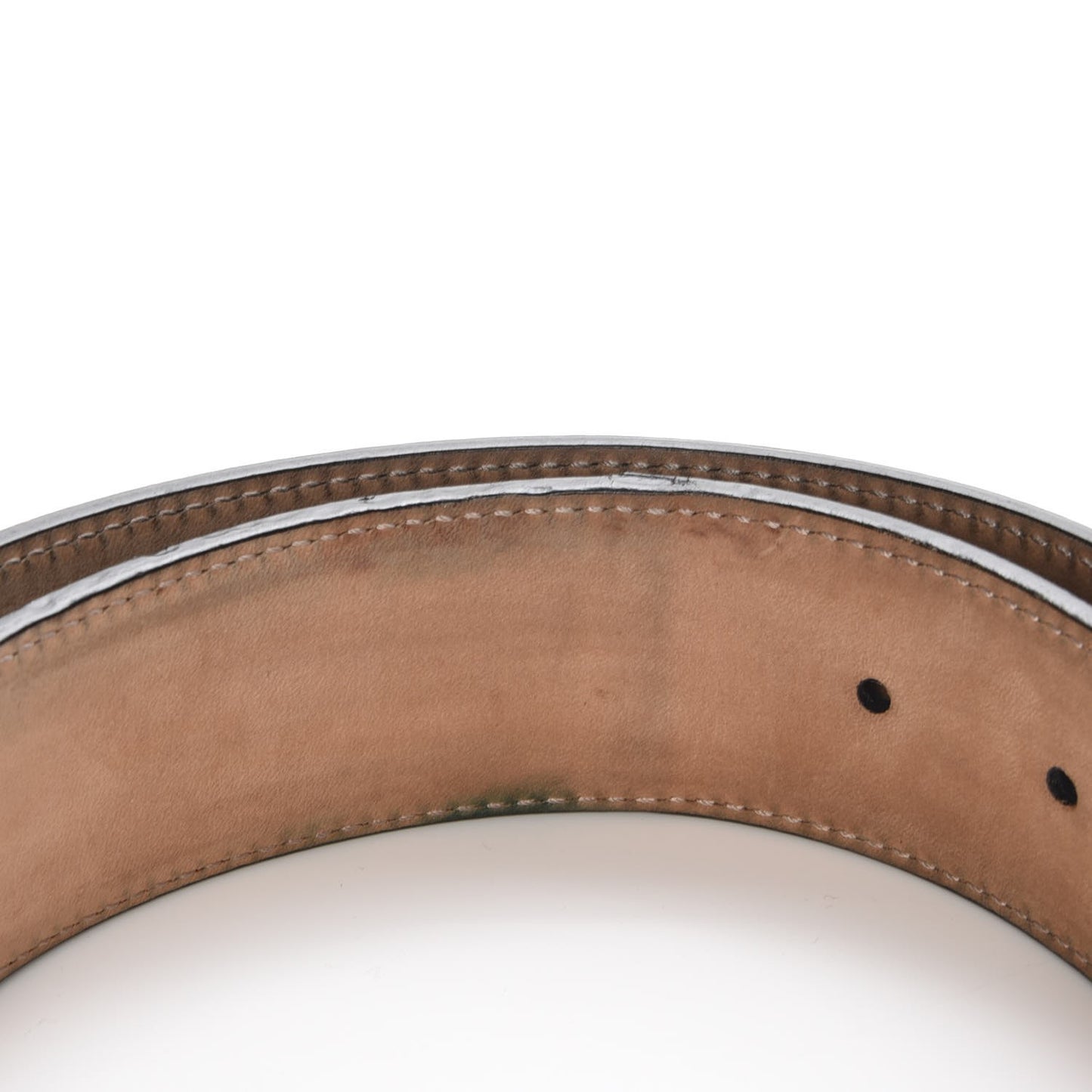 Calfskin Web Interlocking G Belt 100 40 Black
