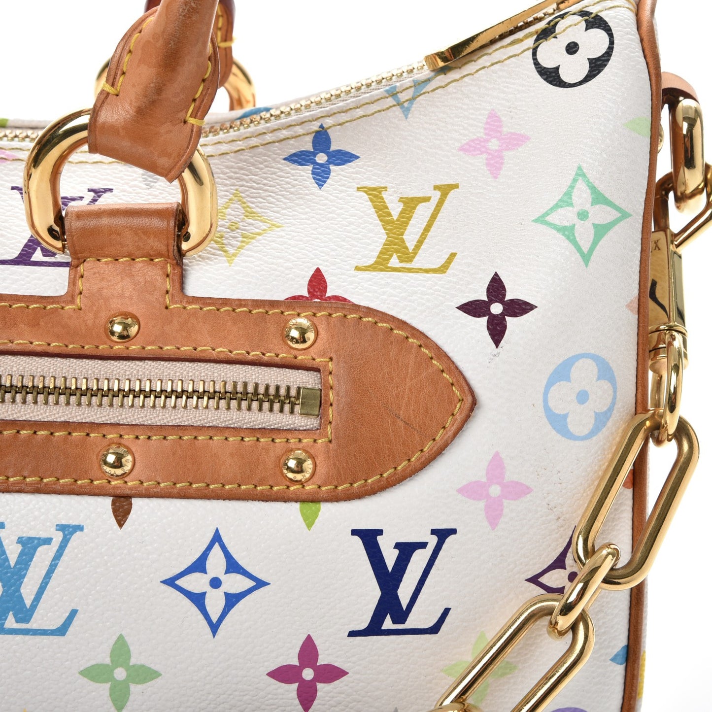Monogram Multicolor Rita White