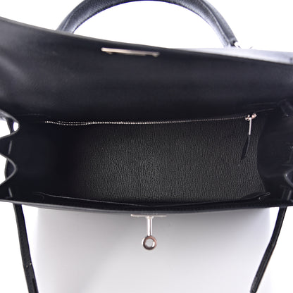Hermes Epsom Kelly Sellier 28 Black 17 of 40