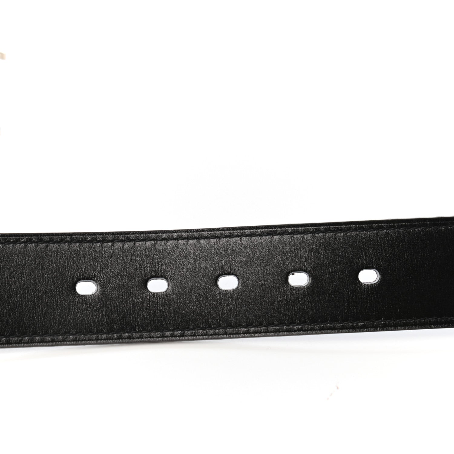 Hermes Box Togo 32mm Quentin Belt 95 Black Chocolate 3 of 8