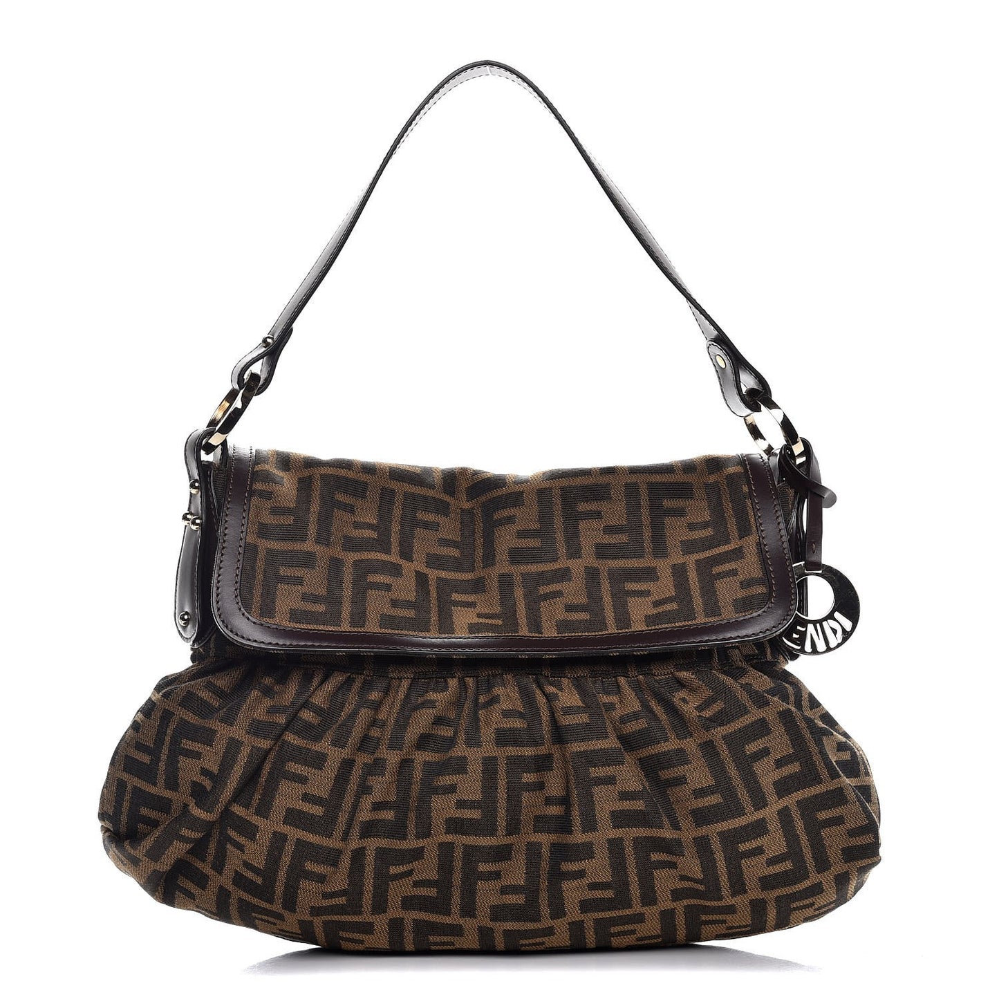 Zucca Medium Chef Shoulder Bag Tobacco