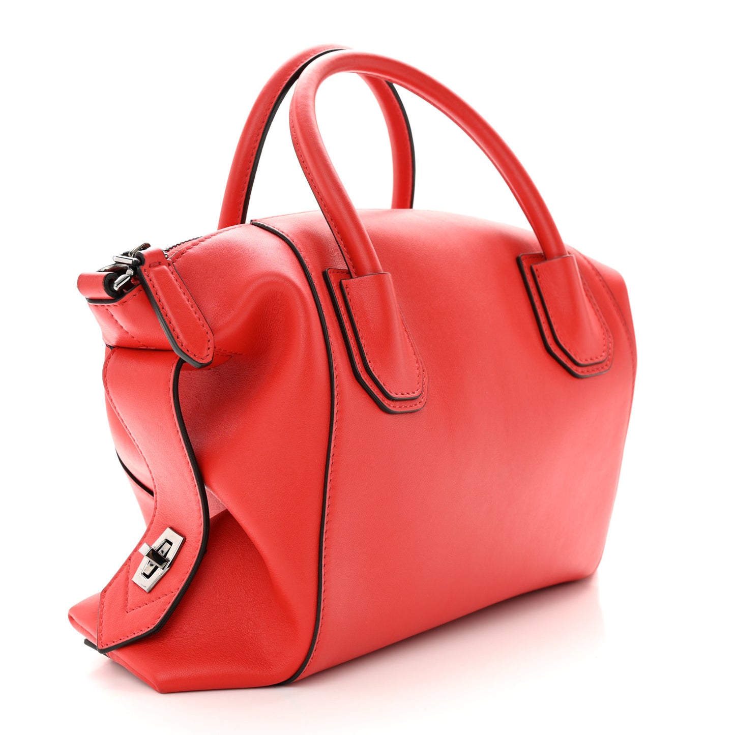 Calfskin Small Soft Antigona Red