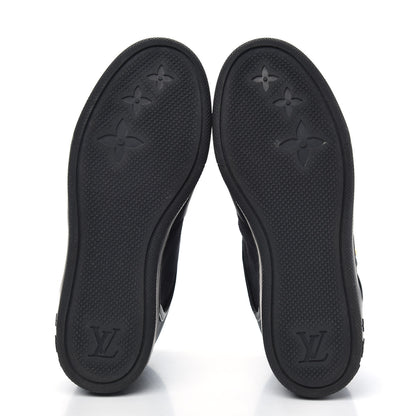 Louis Vuitton Epi Suede Postmark Wedge Sneakers 36 Black 5 of 8