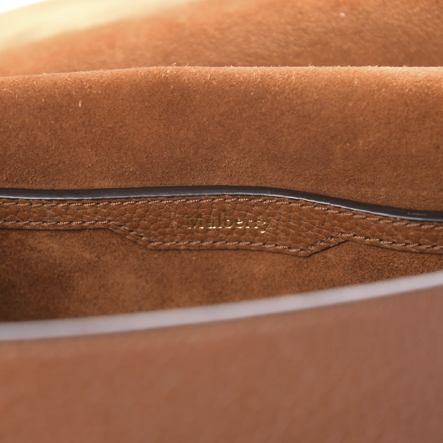 Small Classic Grain Calfskin Amberley Satchel Oak