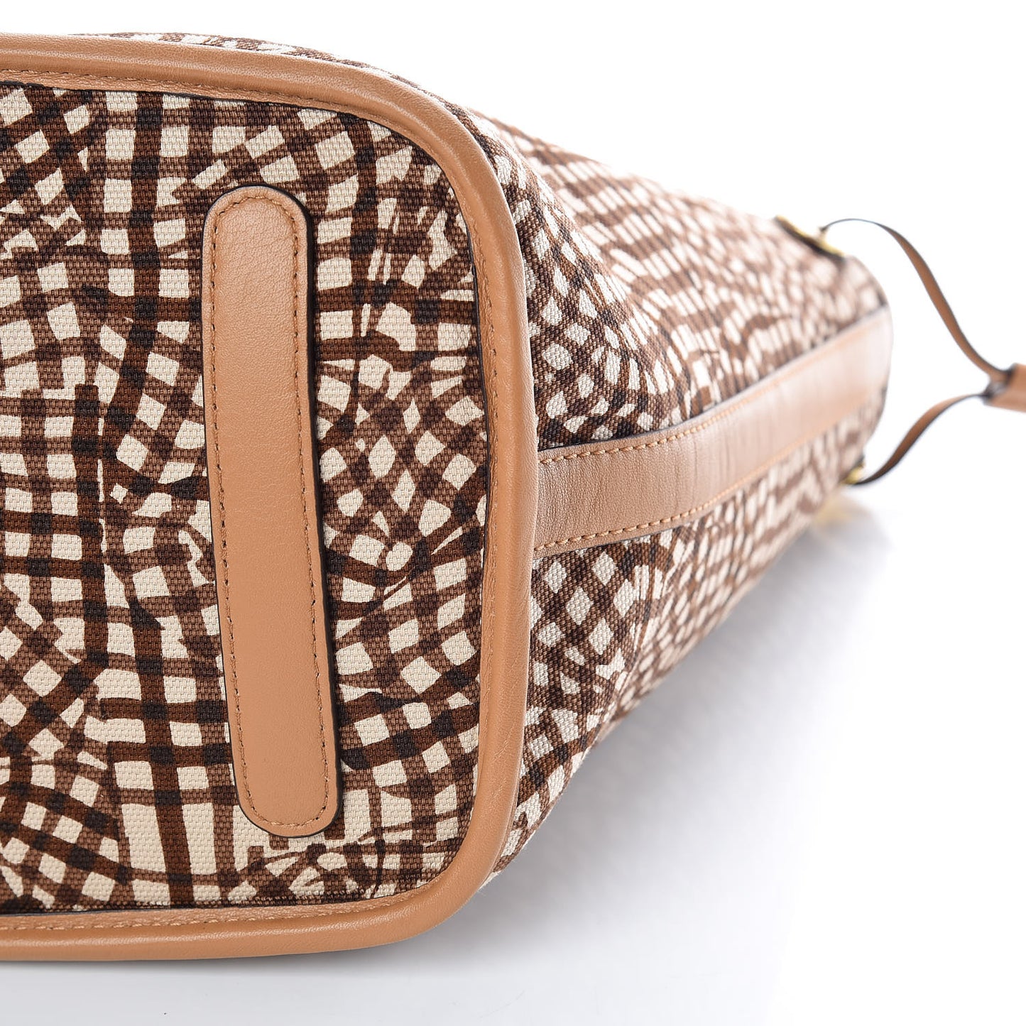Visetos Medium Liz Reversible Shopper Tote Cognac