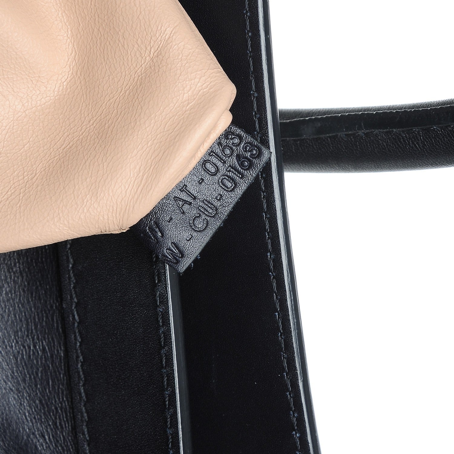 Celine Satin Calfskin Mini Tri-Color Luggage Anthracite 7 of 8