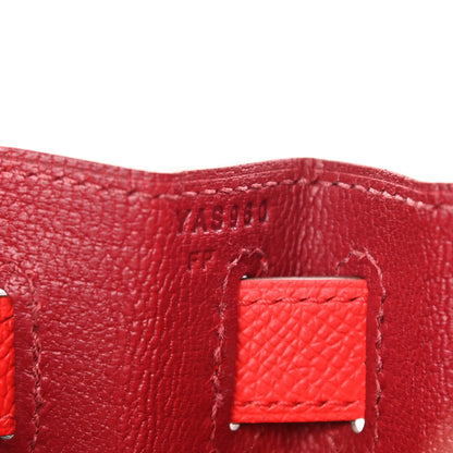 Hermes Epsom Verso Kelly Sellier 28 Rouge de Coeur Rouge Grenat 6 of 8