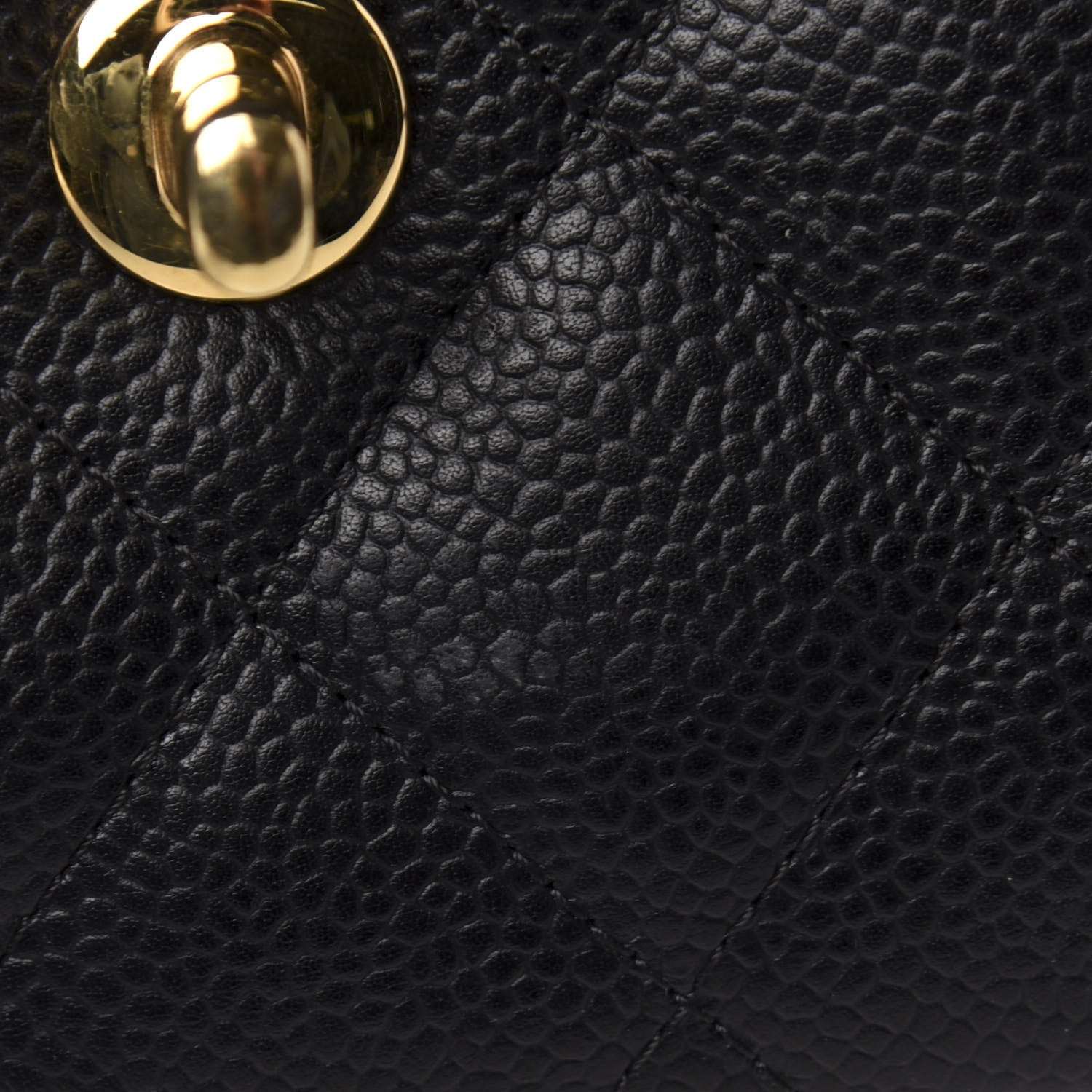 Chanel Caviar Quilted Jumbo Double Flap Black 10 of 12