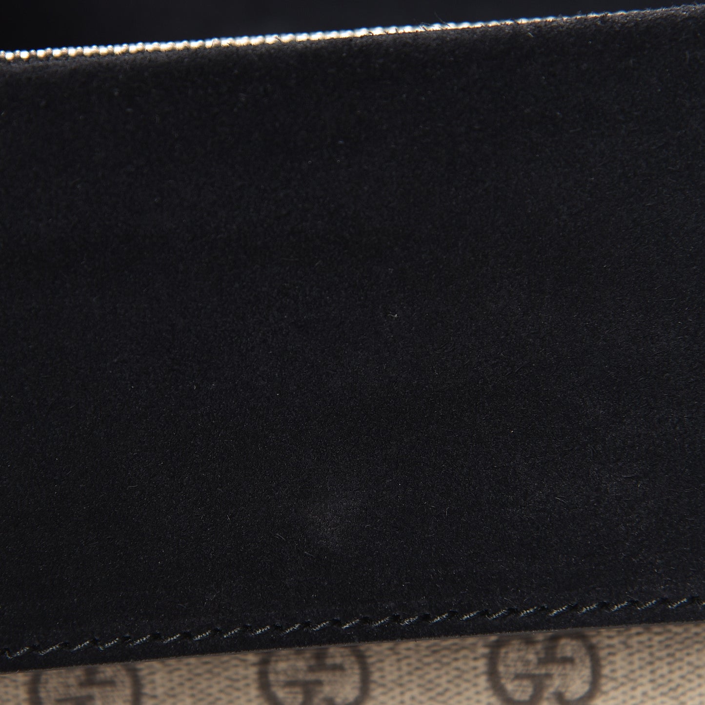 GG Supreme Monogram Small Dionysus Shoulder Bag Black
