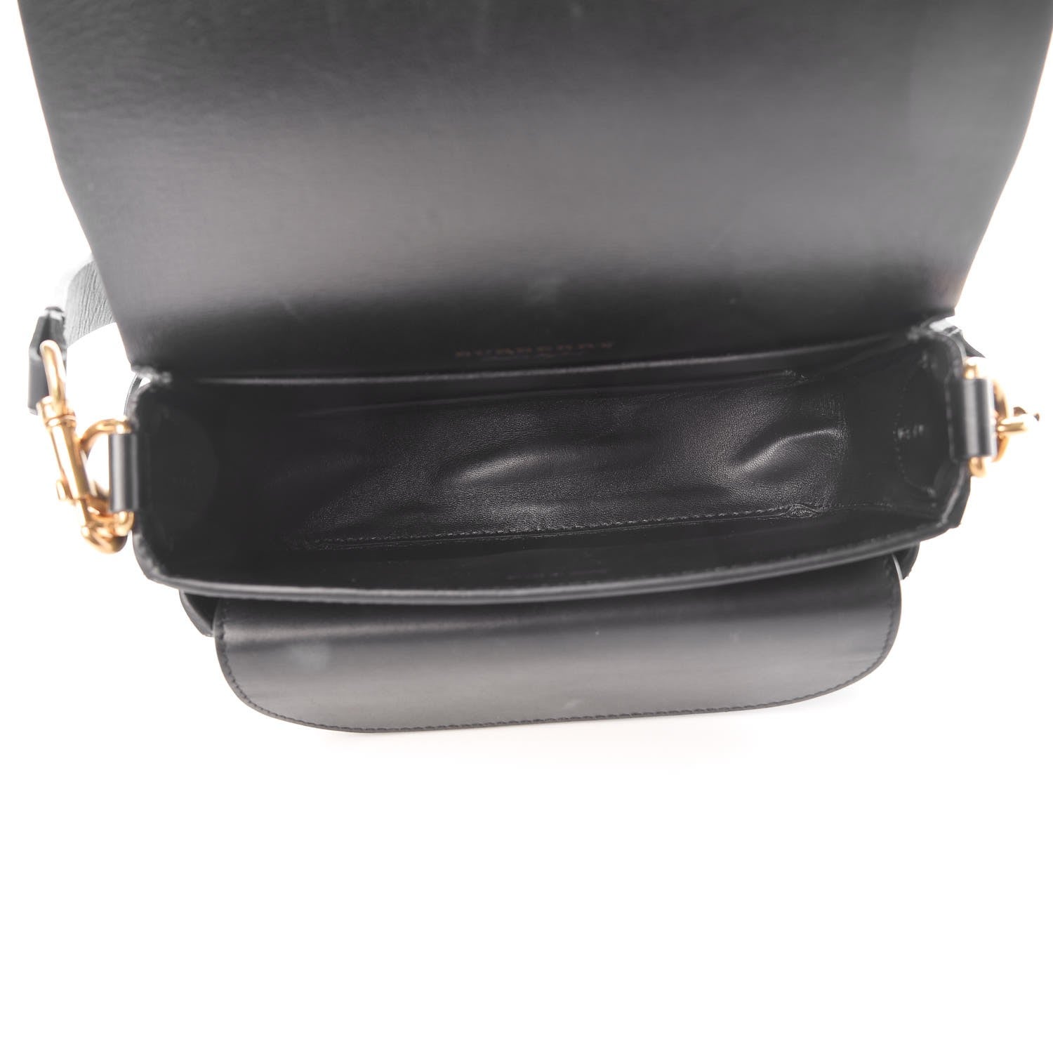 Burberry Supple Bridle Square Satchel Black 5 of 13