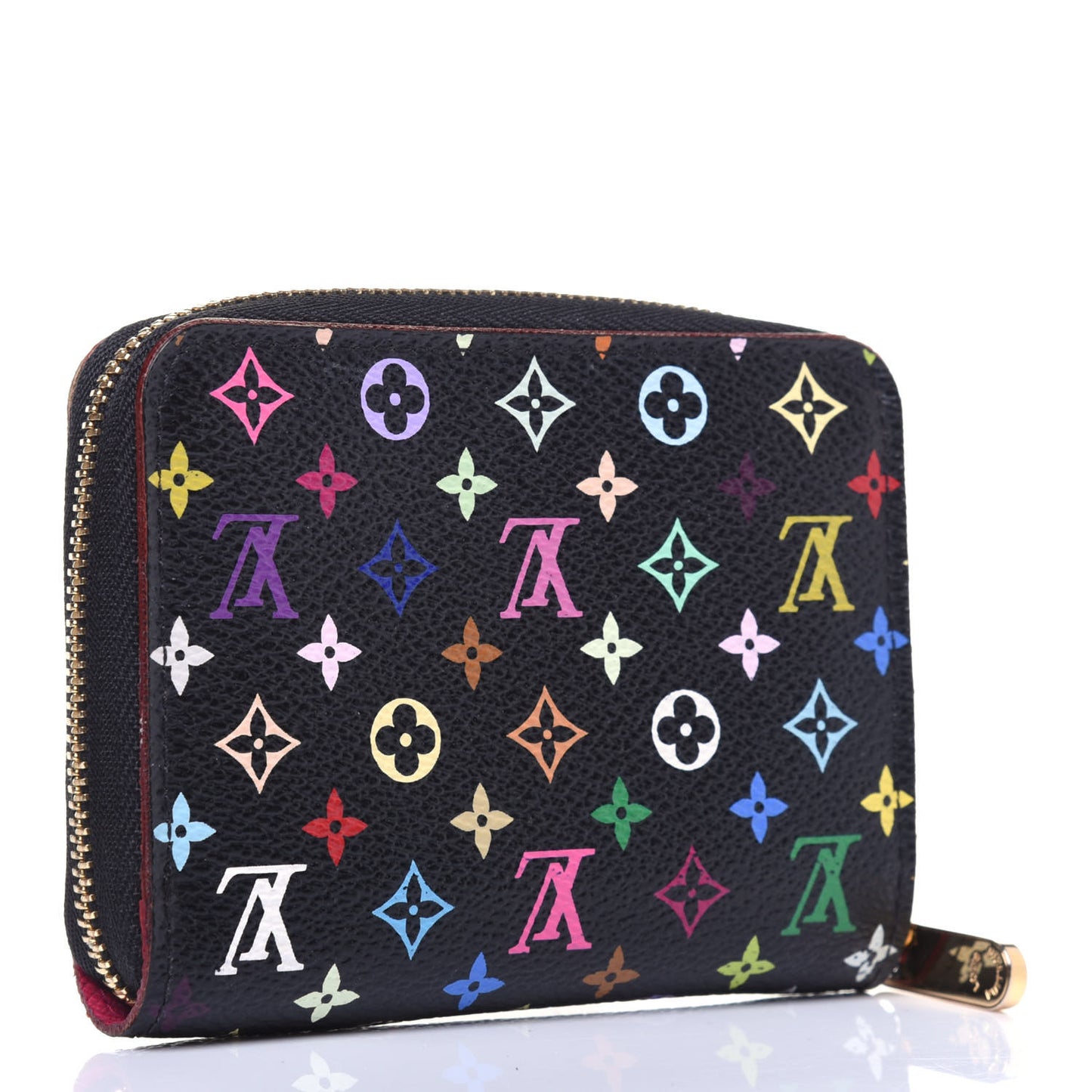 Monogram Multicolor Zippy Coin Purse Black Grenade