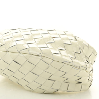 Bottega Veneta Patent Nappa Intrecciato Mini Jodie White 10 of 10