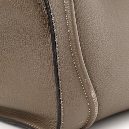 Celine Drummed Calfskin Mini Luggage Souris 16 of 27