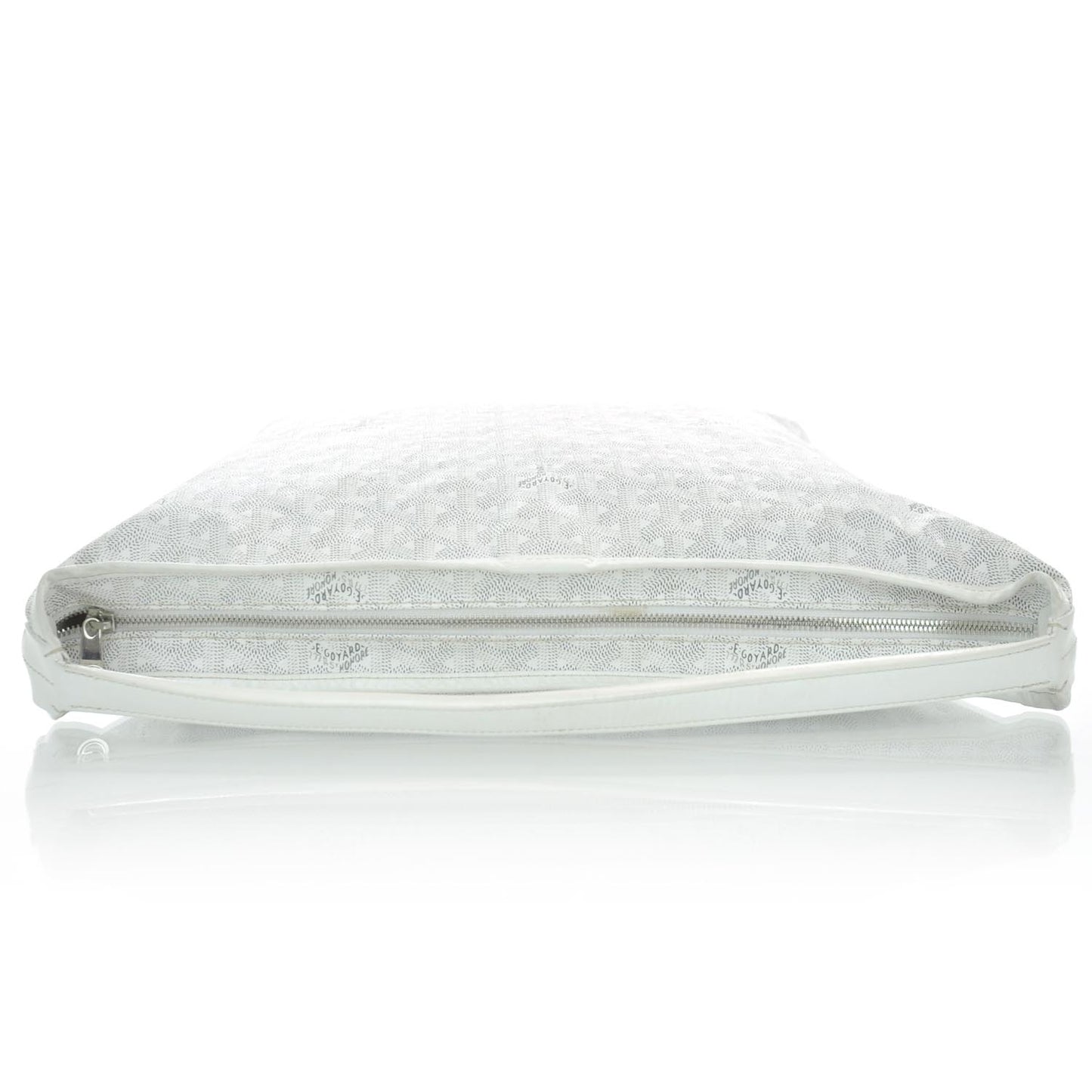 Goyardine Fidji Zip Hobo White