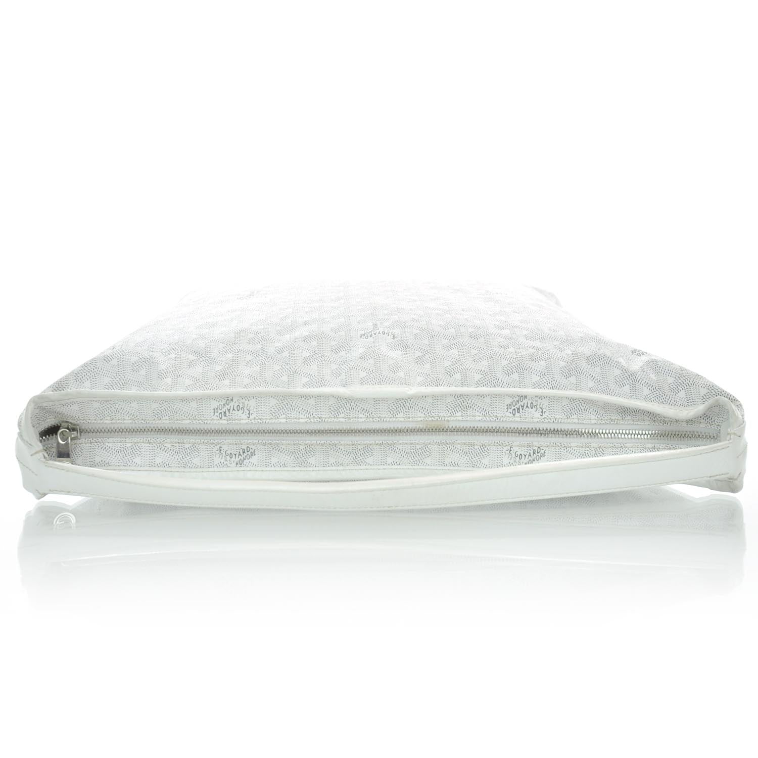 Goyard Goyardine Fidji Zip Hobo White 4 of 11