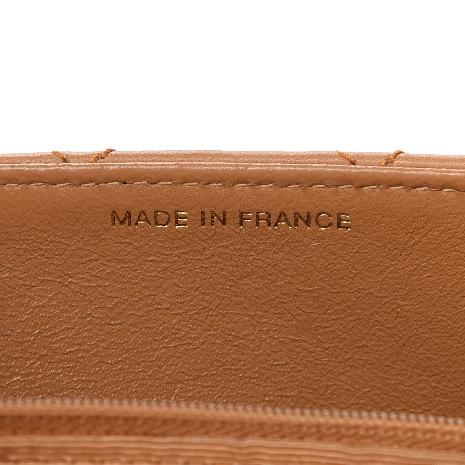 Chanel Lambskin Quilted Small Single Flap Beige 9 of 12