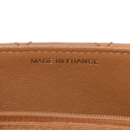 Chanel Lambskin Quilted Small Single Flap Beige 9 of 12