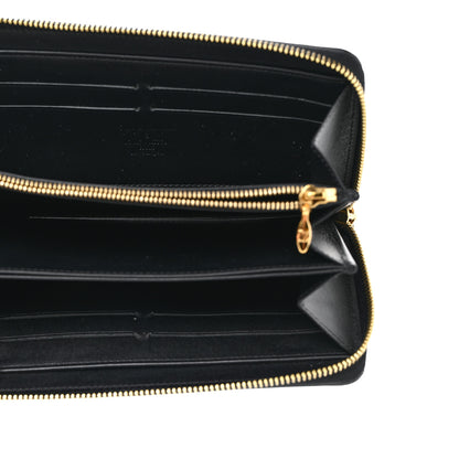 Louis Vuitton Vernis Kusama Infinity Dots Zippy Wallet Black 5 of 8