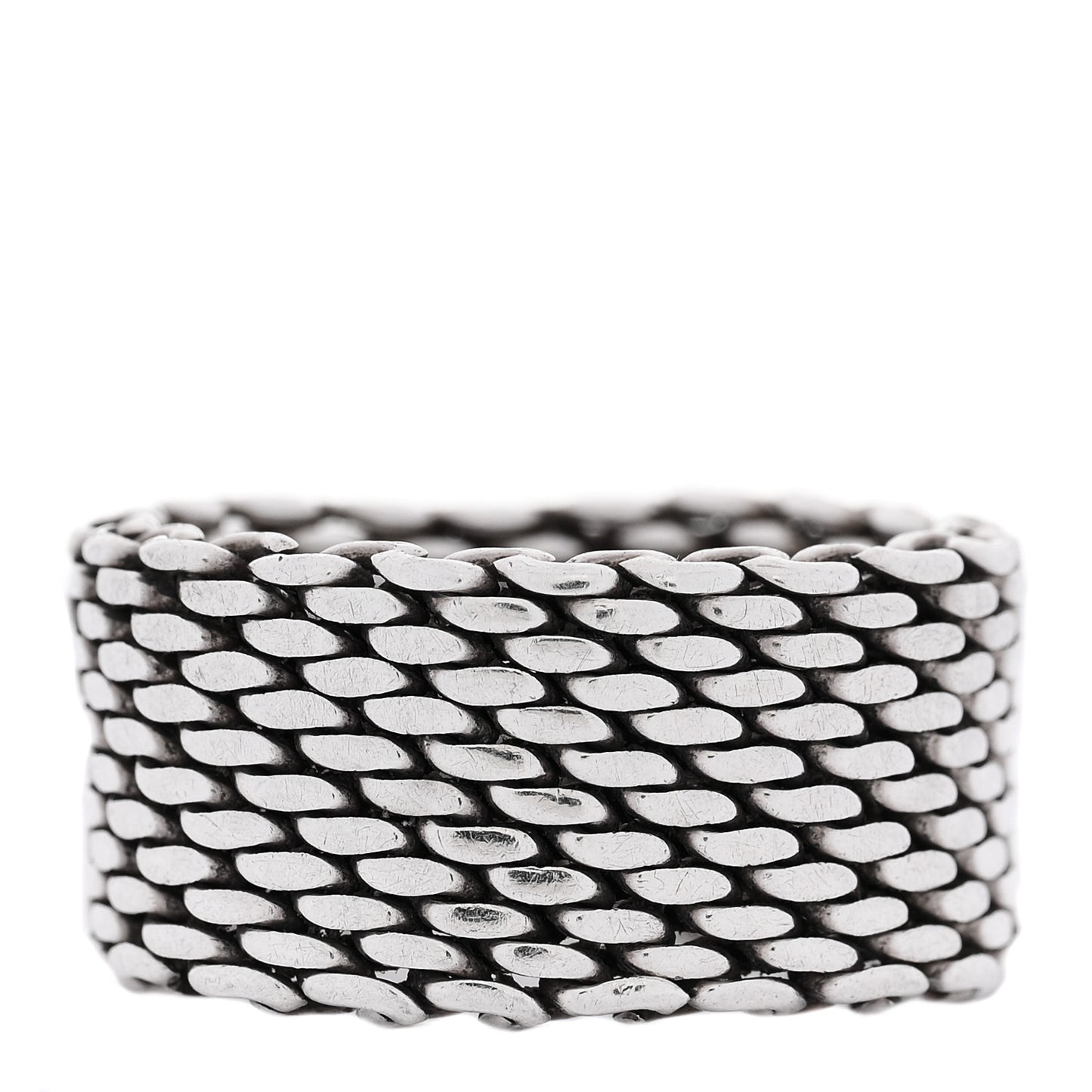 Sterling Silver Somerset Mesh Ring 54 7
