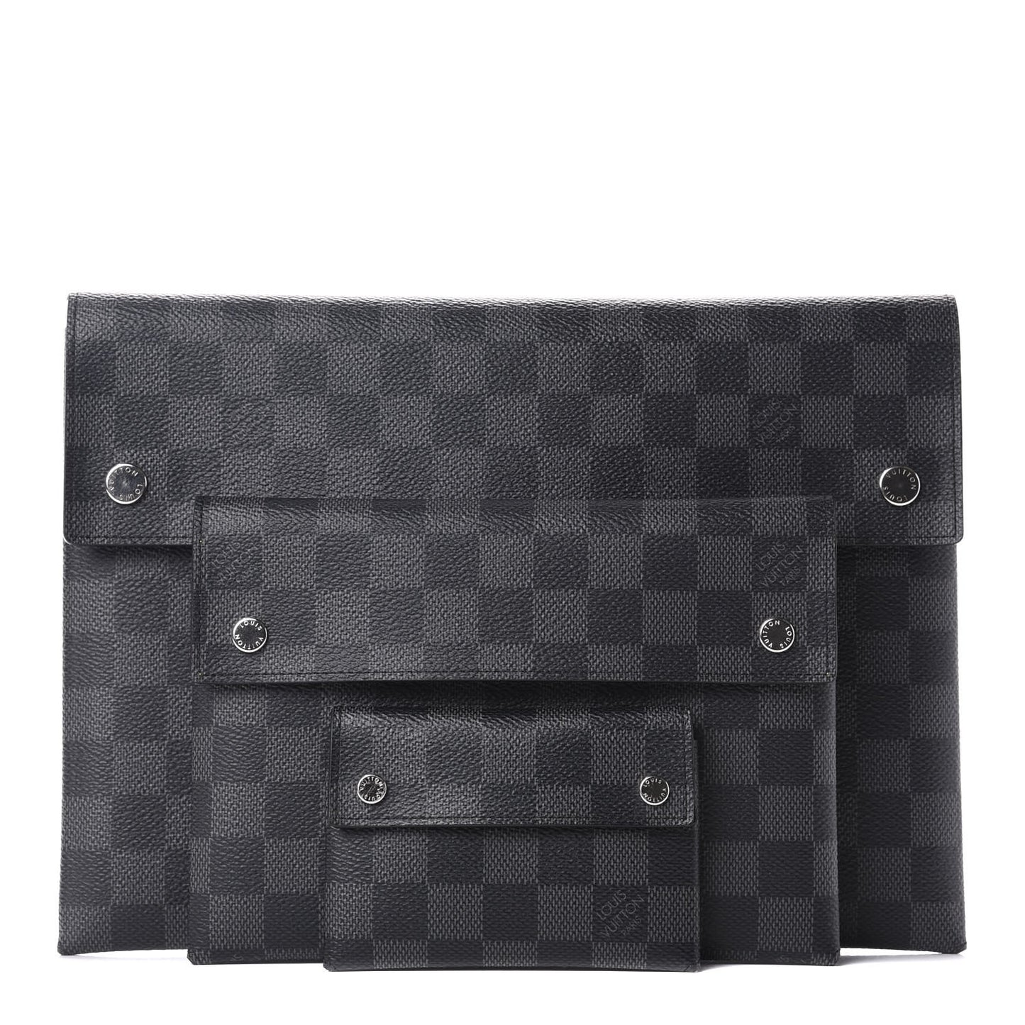 Damier Graphite Alpha Triple Pochette