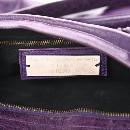 Balenciaga Agneau Classic Hardware City Sapphire 5 of 16